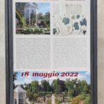 Visita orto botanico . cartello
